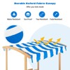 Safstar Kids Large Wooden Sandbox w/ 2 Bench Seats Outdoor Play Center for Children - 4 of 4