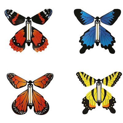 Insect Lore Wind-Up Butterfly Flying Toy Assorted Colors