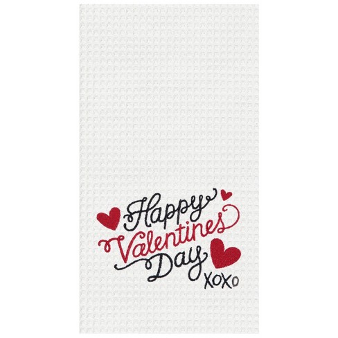 Valentines Day Tea Towel