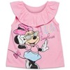 Disney Minnie Mouse Baby Girls T-Shirt and Shorts Outfit Set Infant to Toddler - 4 of 4