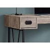 Monarch Specialties Computer Desk Home Office Laptop Storage Drawers 48InchL Work Metal Laminate Beige Black Transitional - 3 of 4