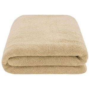American Soft Linen 100% Cotton Turkish Oversized Bath Towel Sheet, 40x80 inches Extra Large Bath Towel Sheet - 1 of 4