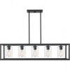 Quoizel Lighting New Harbor 5 - Light Chandelier in  Old Bronze - 3 of 4