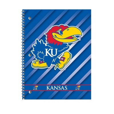 NCAA Kansas Jayhawks 10.5"x8" Spiral Notebook