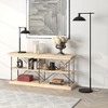 Hudson and Canal 68" Metal Floor Lamp with Metal Shade - 4 of 4