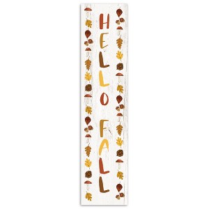 Creative Products Hello Fall Leaf Border 10.5 x 47 Porch Leaner - 1 of 1