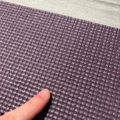 Effingo Yoga and Exercise mat of 3mm (Purple) Dotted Design with Yoga Mat  Strap 0.3 mm Yoga Mat, Eco Friendly : : Sports, Fitness & Outdoors