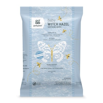 Grab Green Baby Witch Hazel Wipes