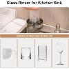 Acekool 30 Inch Waterfall Kitchen Sink Set, Single Bowl Stainless Steel Topmount with Faucet, Soap Dispenser, Cup Washer, 30"x22" - 3 of 4