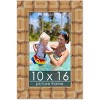 PosterPalooza | 10x16 Wide Bamboo Picture Frame, UV Acrylic, 4 Finishes - Brown, Black, Silver, and Natural - 2 of 4