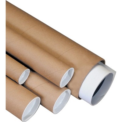 The Packaging Wholesalers SI Products Heavy-Duty Kraft Mailing Tubes 5" x 36" HD5036K