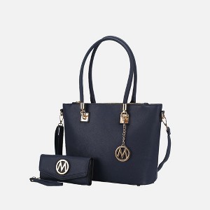 MKF Collection Vanessa Women's Fashion Tote & Wallet Set Handbag by Mia K - 1 of 4
