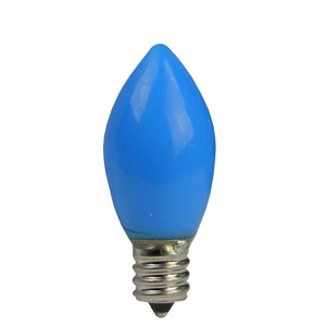 Northlight Pack of 4 Opaque Blue LED C7 Christmas Replacement Bulbs - 1 of 2