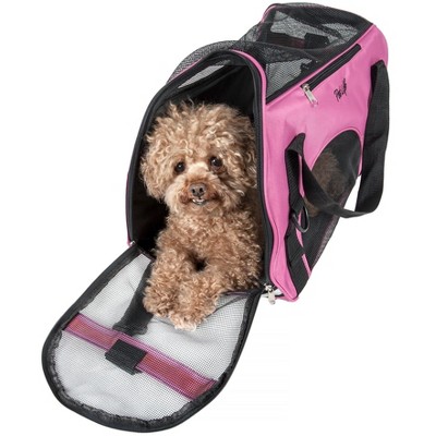 Munora Airline Approved Altitude Force Pet Carrier - Sporty Zippered Travel Carrier for Small Dogs