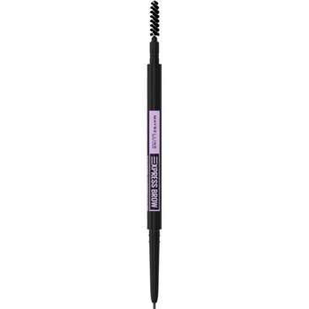 Maybelline Express And Target Powder Eyebrow - Pencil 2-in-1 0.02oz Deep Makeup : - Brown