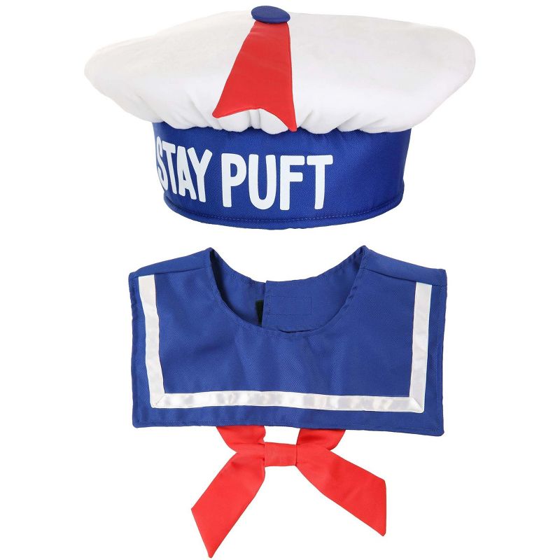 HalloweenCostumes.com    Ghostbusters Stay Puft Costume Kit, Red/White/Blue, 4 of 7