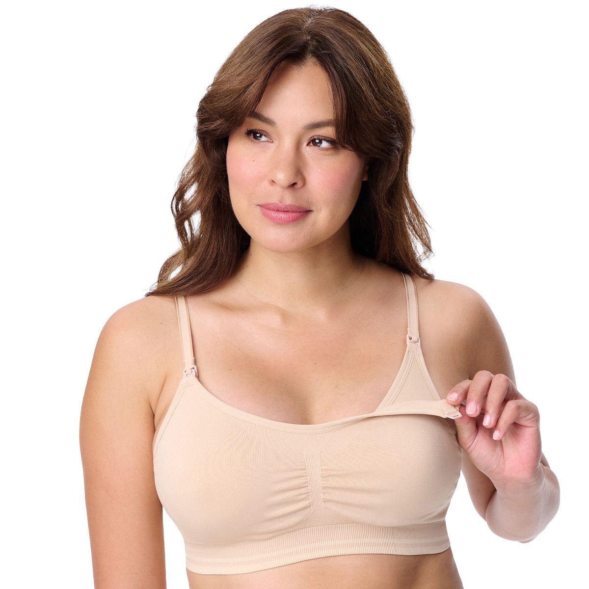 Motherhood Maternity Women's Maternity Seamless Nursing and Hands-Free Pumping Bra - thumbnail 9