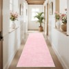 Washable Modern Solid Living Room Rugs, Abstract Indoor Contemporary Floor Carpet for Bedroom Dining Room - 4 of 4