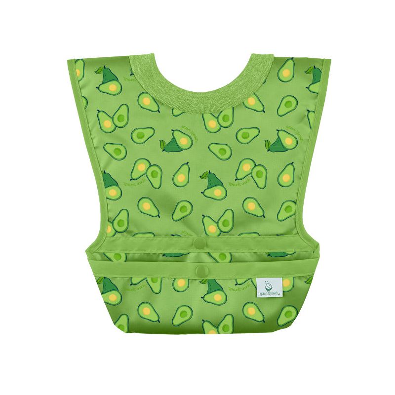 Green Sprouts Snap & Go Easy-wear Pull-over Bib (6 pack), 3 of 6