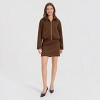 Women's Quilted Zip-Front Bomber Jacket - A New Day™ - 4 of 4