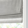 Vynxaria 31"Wx64"L Linen Blend Light Filtering Cordless Roman Shade,Gray(Only 1 PC) - 4 of 4