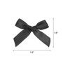 Unique Bargains Gift Packaging Accessories Mini Ribbon Bows for Fabric Craft DIY 50 Pcs - 2 of 4