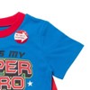 FunStuff Boys' Toddler Superhero Costume, Father's Day Novelty T-Shirt & Cape, Age 2 - 5 - 4 of 4