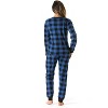 #followme Buffalo Plaid 2 Piece Thermal Pajama Set for Women -Jogger Winter Christmas PJs - 3 of 3