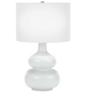 Monarch Specialties Lighting 25inchH Table Lamp Ivory / Cream Shade Cream Ceramic Contemporary - 1 of 4