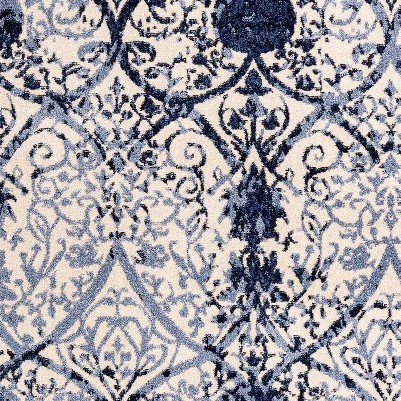 ivory and blue