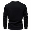 Men's Long-Sleeved Stitching Sweatshirt Round Neck Sports Pullover - 2 of 3
