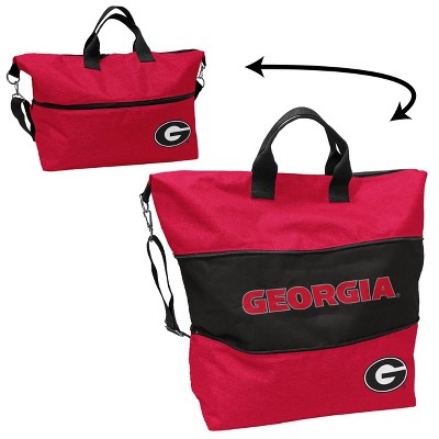 NCAA Georgia Bulldogs Crosshatch Expandable Tote