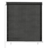 Aghana Digitals HDPE Outdoor Roller Blind 31.5"x55.1" Anthracite - UV Blocking, Airflow, Privacy - 2 of 4