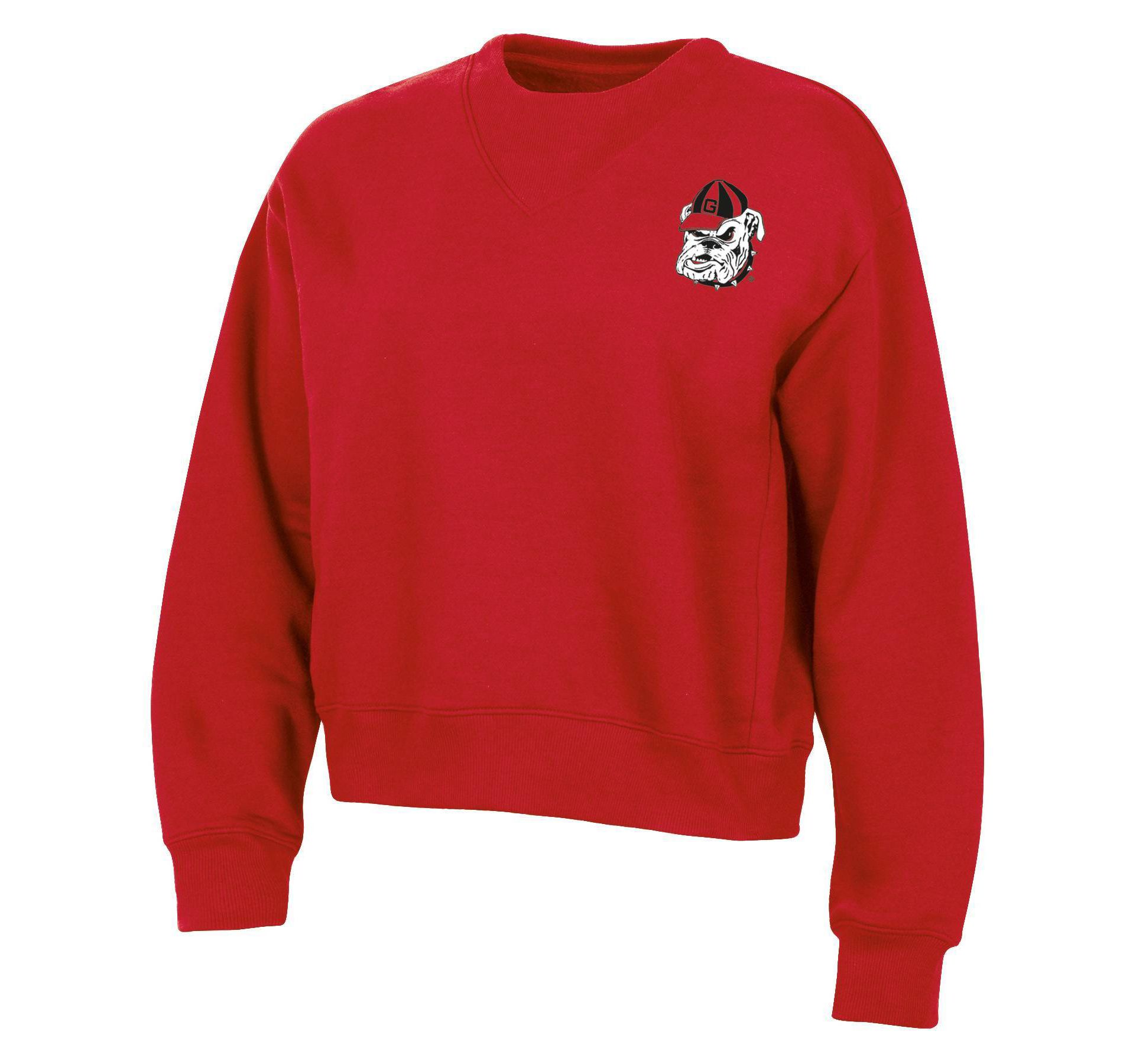NCAA Georgia Bulldogs Women's Fashion Fleece Sweatshirt