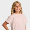 Girls' Short Sleeve Relaxed Fit Graphic T-Shirt - Cat & Jack™ - 2 of 4