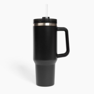 Sweet Water Decor Black 40 oz Stainless Steel Tumbler - 1 of 3