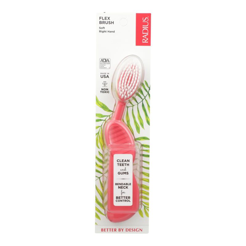 Radius Flex Brush Soft Right Hand Toothbrush - 6 ct, 2 of 5