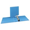 Avery Heavy-Duty Non Stick View Binder with DuraHinge and Slant Rings, 3 Rings, 3" Capacity, 11 x 8.5, Light Blue, (5601) - 2 of 4