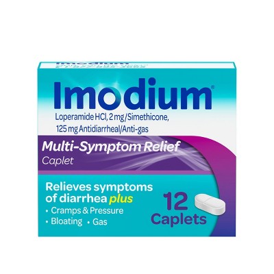 Imodium Multi-Symptom Relief Caplets - 12ct