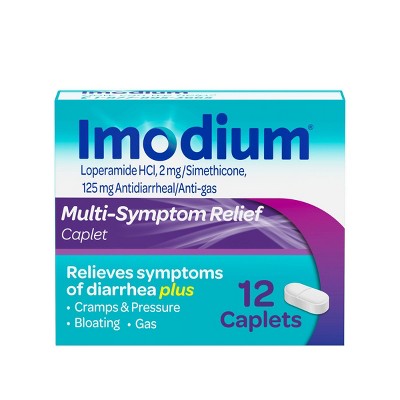 Imodium Multi-Symptom Relief Caplets - 12ct
