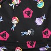 KPop Demon Hunters Chibi Saja Boys All-Over Print 16.5” Black Quick Turn Backpack - 4 of 4