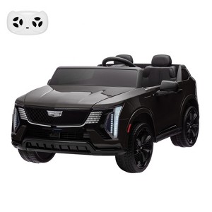 2 Seater Ride on Car for Kids, 24V Licensed Cadillac Electric Car Toy, Ride on Truck with Remote Control, Suspension, Music, LED - 1 of 4