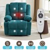 GustoWave Power Lift Recliner Chair for Elderly, Oversized Electric Recliner with Massage, Heat, Lay Flat, Stand Assist, 2 Cup Holders - 4 of 4