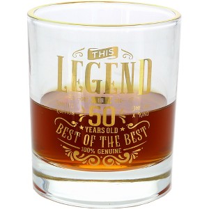 Pavilion Gift Company - 50 Years - 8 oz Rocks Glass - Drinkware - 1 of 1