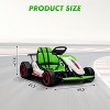 Go Kart, Electric Drift Kart Car with Adjustable Seat, 24V 7Ah Outdoor Ride On Toy, 8.1 MPH, LED Lights, Toy Race Car for Kids 6-12 Years Old - 3 of 4