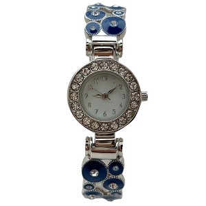 Olivia Pratt Colorful Round Shapes Band Bangle Women Watch - 1 of 3