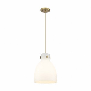 Newton Bell - 1 Light Pendant In Industrial Style-12.5 Inches Tall and 10 Inches Wide - 1 of 1