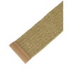 INSPIRE CHIC Women's Woven Stretch Straw Rattan Wooden Buckle Elastic Wide Waist Belt - 3 of 4