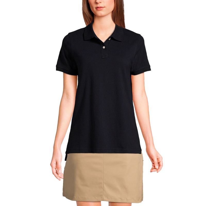 School Uniform Young Women's Short Sleeve Mesh Polo Shirt, 3 of 5