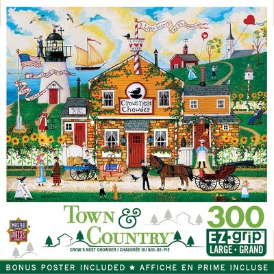 MasterPieces 300 Piece EZ Grip Puzzle - Crow's Nest Chowder - 18"x24"